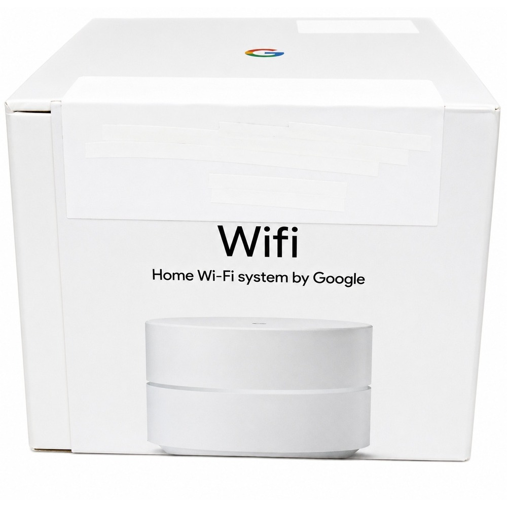 Google Wifi - AC1200 -Mesh WiFi System -Wifi Router -1500 Sq Ft Coverage - 1 PK